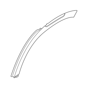 Rear Passenger Side Wheel Arch Molding image