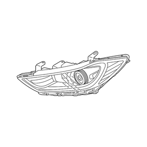 Driver Side Headlight Assembly image