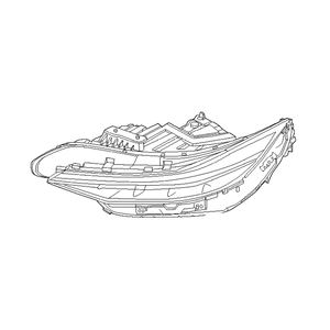 Driver Side Headlight Assembly image