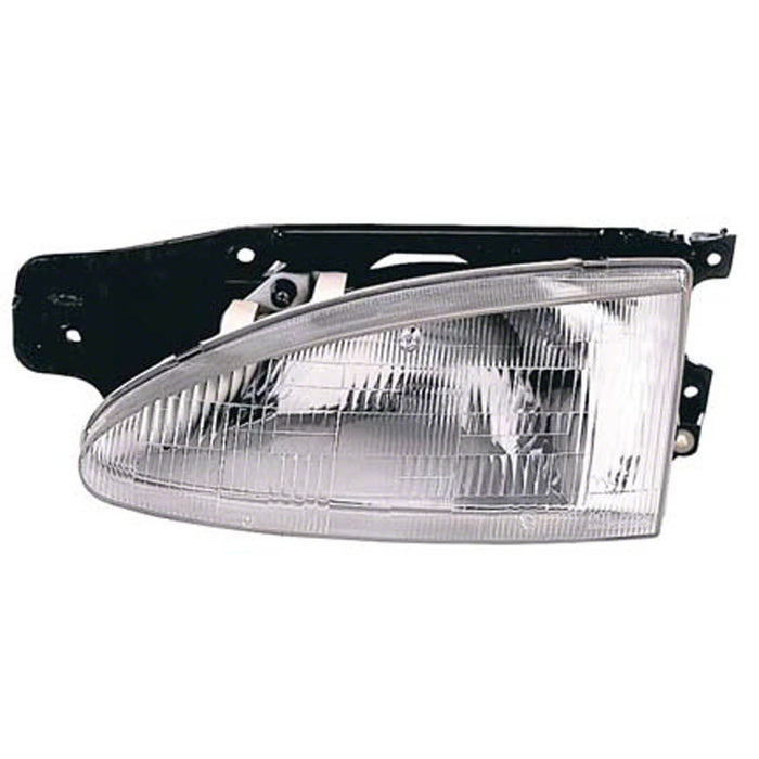 Hyundai Accent Passenger Side Headlight Assembly Composite 2 Door Hatchback - HY2503105