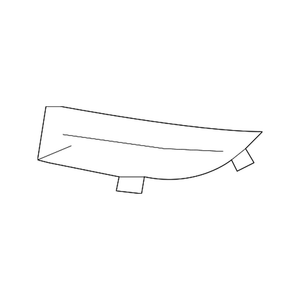 Passenger Side Fog Light Cover image