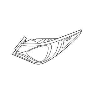 Driver Side Tail Light Assembly image