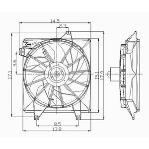 Engine Cooling Fan Assembly image