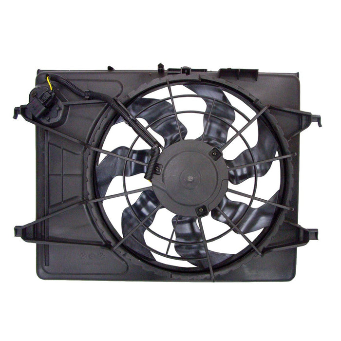 Hyundai Elantra CAPA Certified Engine Cooling Fan Assembly - HY3115120C