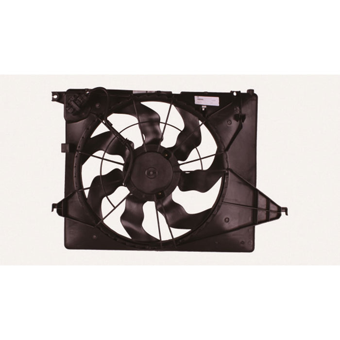 Hyundai Santa Fe/Kia Sorento Engine Cooling Fan Assembly 2.4L L4/3.5L V6 - HY3115130