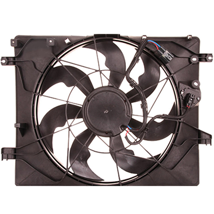 Hyundai Genesis Coupe Engine Cooling Fan Assembly Single Fan Assembly 3.8L V6 - HY3115148
