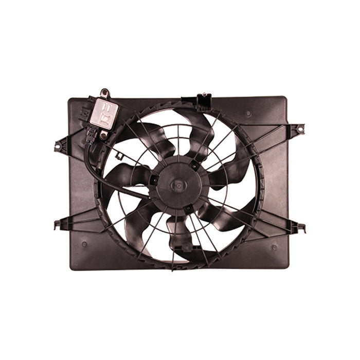Hyundai Sonata GL/GLS/Hybrid/Hybrid Limited/Limited/SE/Kia Optima Hybrid/Hybrid EX/Hybrid EX Premium/Hybrid LX Engine Cooling Fan Assembly 2.4L L4 - HY3115149