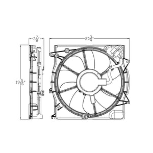 Engine Cooling Fan Assembly image