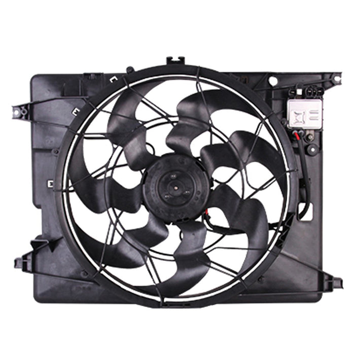 Hyundai Genesis CAPA Certified Engine Cooling Fan Assembly 3.8L V6/5L V8 Sedan - HY3115157C