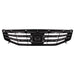 2011-2012 Honda Accord Sedan Grille Matte Black - HO1200203-Partify-Painted-Replacement-Body-Parts