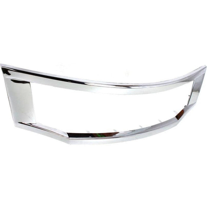 2008-2010 Honda Accord Sedan Grille Moulding Chrome - HO1202104-Partify-Painted-Replacement-Body-Parts