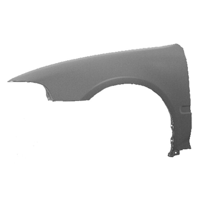 Honda Civic CAPA Certified Driver Side Fender 2dr Hatchback VX/CX W/O Molding Holes - HO1240125C