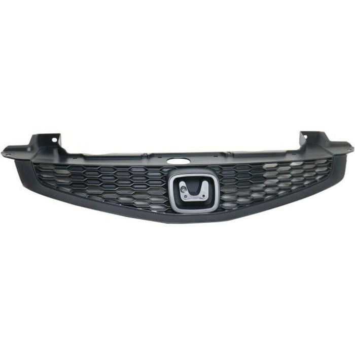 2012-2013 Honda Civic Coupe Grille Black - HO1200209-Partify-Painted-Replacement-Body-Parts