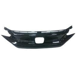 Honda Civic Hatchback OEM Grille Painted Black Exclude Type-R/Touring Model - 71121TGGA02