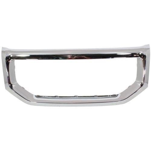 2009-2011 Honda Pilot Grille Frame Chrome - HO1202106-Partify-Painted-Replacement-Body-Parts