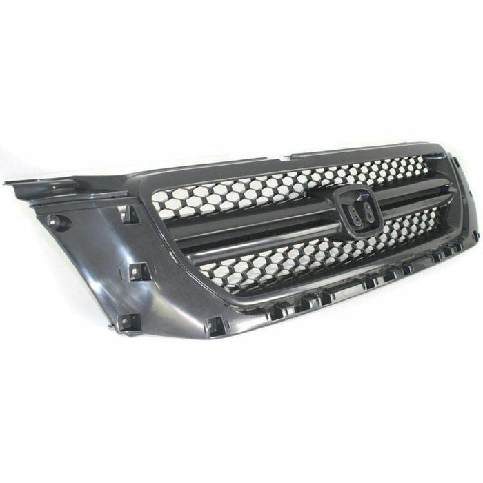 2003-2005 Honda Pilot Grille Matt Gray Lx Model - HO1200170-Partify-Painted-Replacement-Body-Parts