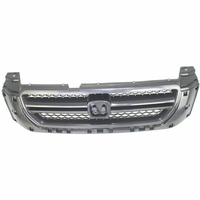 2003-2005 Honda Pilot Grille Matt Gray Lx Model - HO1200170-Partify-Painted-Replacement-Body-Parts