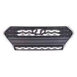 Hyundai Accent Sedan CAPA Certified Grille Chrome Frame With Black Bars Use Without Auto-Brake - HY1200214C