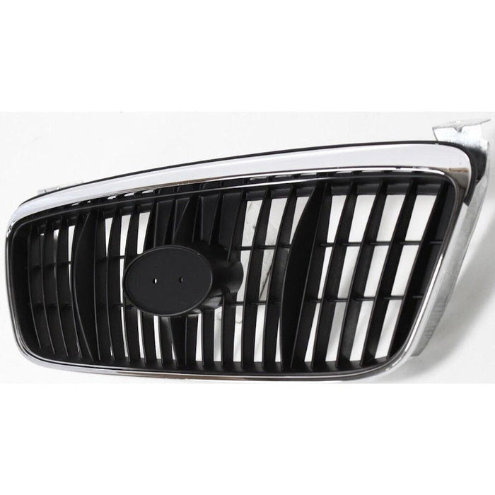 2001-2003 Hyundai Elantra Grille Chrome Black - HY1200117-Partify-Painted-Replacement-Body-Parts