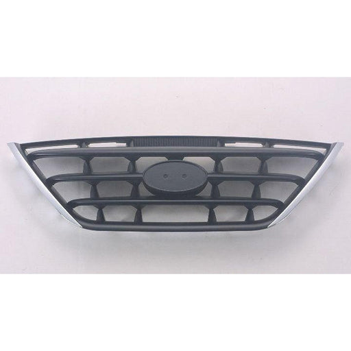 2004-2006 Hyundai Elantra Grille Chrome Black - HY1200140-Partify-Painted-Replacement-Body-Parts