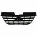 2007-2009 Hyundai Elantra Grille Chrome Black - HY1200145-Partify-Painted-Replacement-Body-Parts