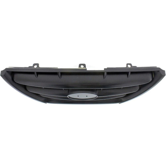 2004-2006 Hyundai Elantra Grille Sedan Black With Fog Lamp Hole Type - HY1200139-Partify-Painted-Replacement-Body-Parts