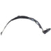 2004-2006 Hyundai Elantra Passenger Side Fender Liner - HY1251108-Partify-Painted-Replacement-Body-Parts