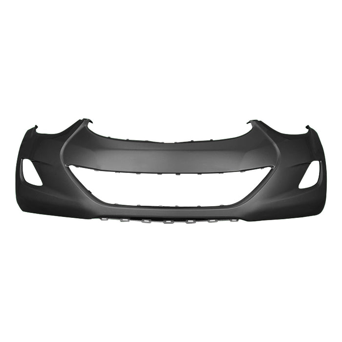 Hyundai Elantra Sedan Front Bumper Without Tow Hook Hole - HY1000185