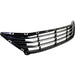 2014-2016 Hyundai Elantra Sedan Lower Grille Black With Smoke Chrome Bar Trim USA Built Model - HY1036140-Partify-Painted-Replacement-Body-Parts