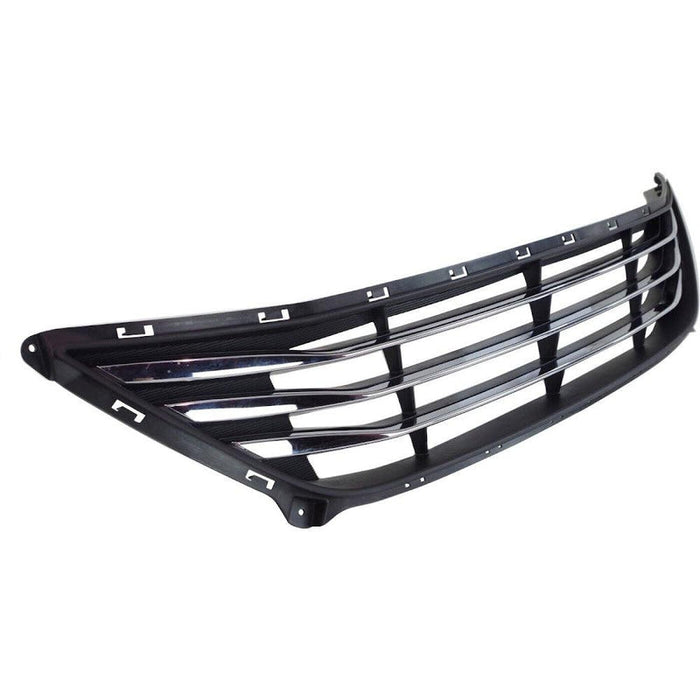 2014-2016 Hyundai Elantra Sedan Lower Grille Korea Built Black With Three Chrome Bars - HY1036122-Partify-Painted-Replacement-Body-Parts