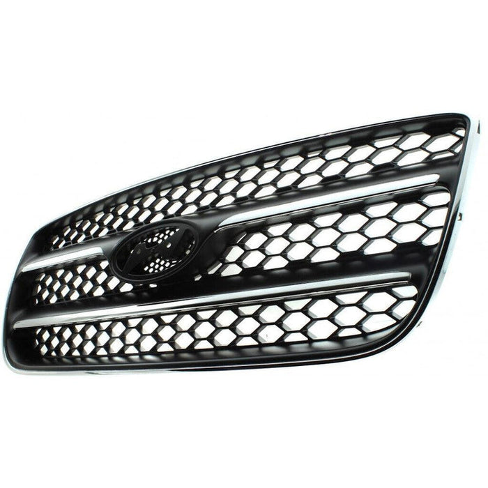 2007-2009 Hyundai Santa Fe Grille Chrome Black Limited - HY1200147-Partify-Painted-Replacement-Body-Parts