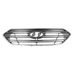 Hyundai Santa Fe Sport CAPA Certified Grille Smoke Gray With Camera Sport - HY1200202C