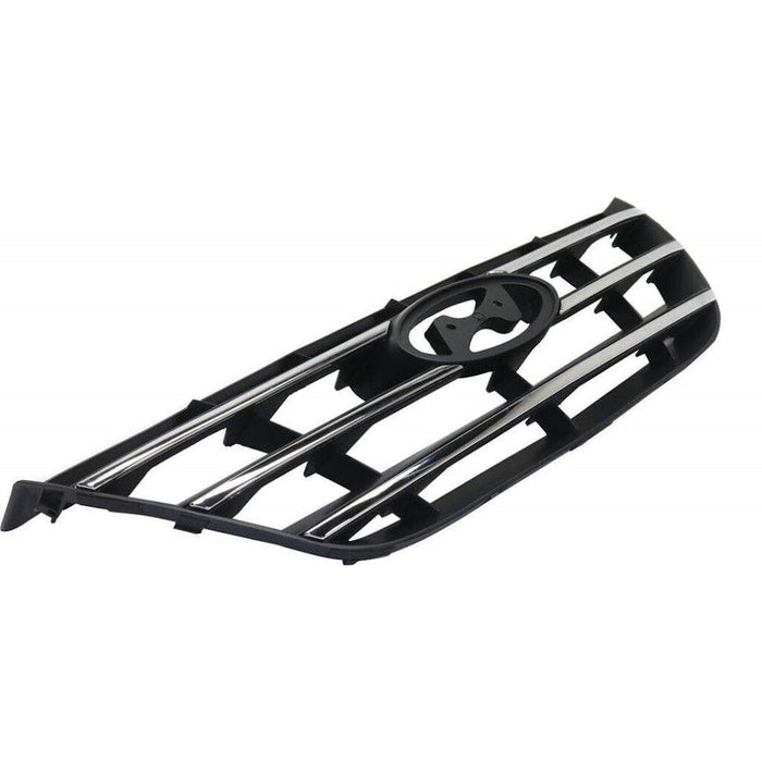 2009-2010 Hyundai Sonata Grille Chrome Black - HY1200152-Partify-Painted-Replacement-Body-Parts