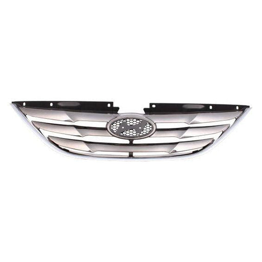 2011-2013 Hyundai Sonata Grille Chrome Black - HY1200154-Partify-Painted-Replacement-Body-Parts