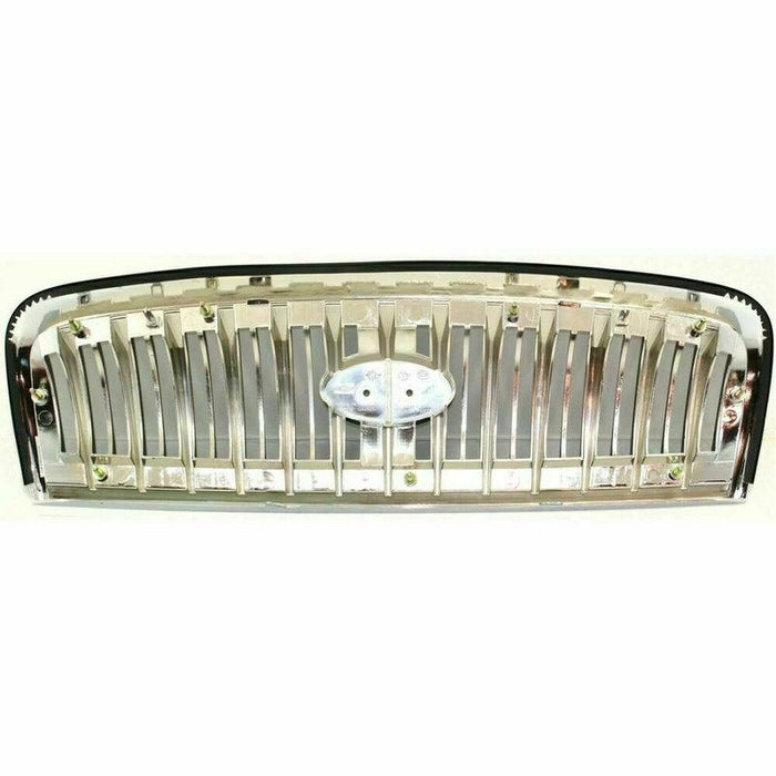 2002-2005 Hyundai Sonata Grille Chrome Painted Black - HY1200134-Partify-Painted-Replacement-Body-Parts