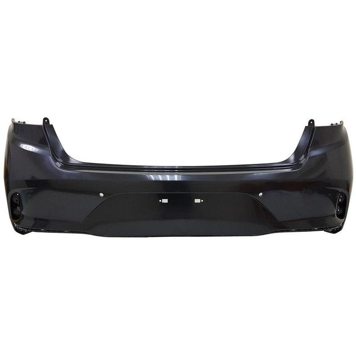 Hyundai Sonata Hybrid CAPA Certified Rear Bumper With Sensor Holes Hybrid - HY1100229C