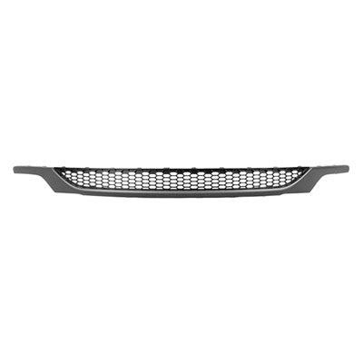 Hyundai Sonata Lower CAPA Certified Grille Painted Black With Silver Gry Molding Mesh Type Sport Model - HY1036121C