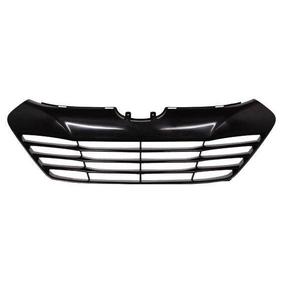 Hyundai Tucson CAPA Certified Grille Black Gls For Use Without Chrome Moulding - HY1200156C