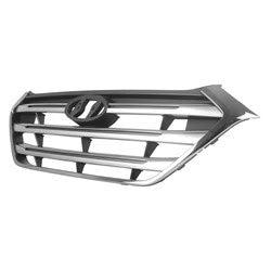 Hyundai Tucson CAPA Certified Grille With Silver Bars With Chrome Frame - HY1200209C