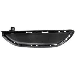 Hyundai Tucson Lower CAPA Certified Grille Driver Side Raw Glossy Black - HY1038149C