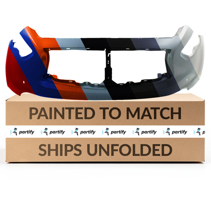 Parachoques delantero superior con certificación CAPA para Infiniti FX35 y orificios para sensores - IN1000254C