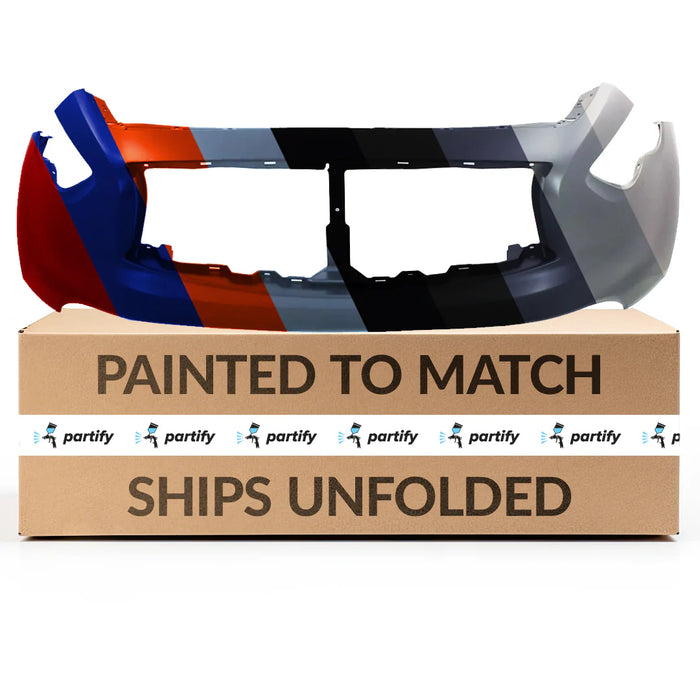 Parachoques delantero superior original Infiniti FX35 sin orificios para sensores - FBM223EV0H