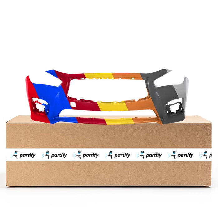 Infiniti Q50 Front Bumper With Sport Package & Without Sensor Holes - IN1000258