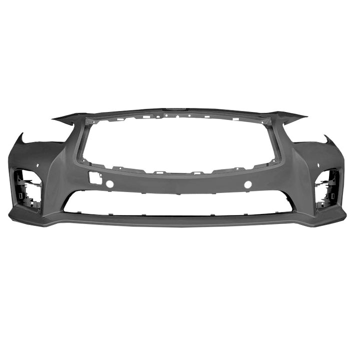 Infiniti Q50 Front Bumper With Sport Package & With Sensor Holes - IN1000259