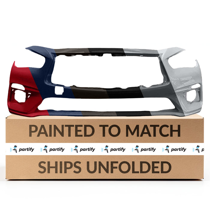 Infiniti QX30 Non Sport CAPA Certified Front Bumper All Wheel Drive & Without Sensor Holes - IN1000279C