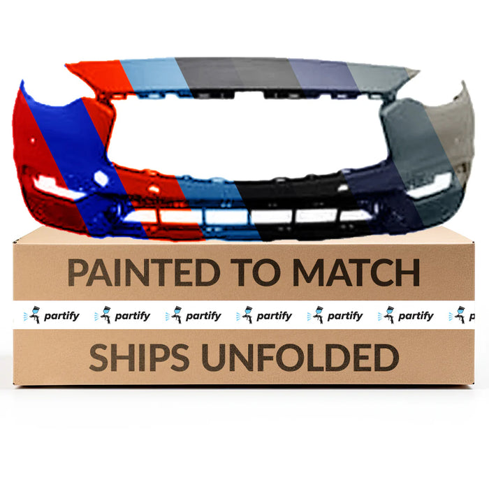 Parachoques delantero Infiniti QX30 (no deportivo), tracción total y con orificios para sensores - IN1000280