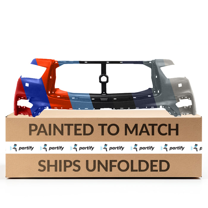 Infiniti QX80 CAPA Certified Front Bumper With Head Light Washer Holes - IN1014101C