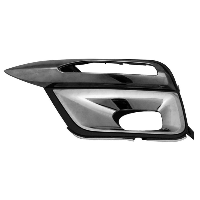 Infiniti QX80 Front Driver Side Bumper Insert Fog Lamp Bezel W/Collision Warning - IN1038108