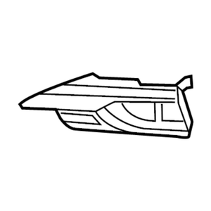 Front Driver Side Bumper Insert image