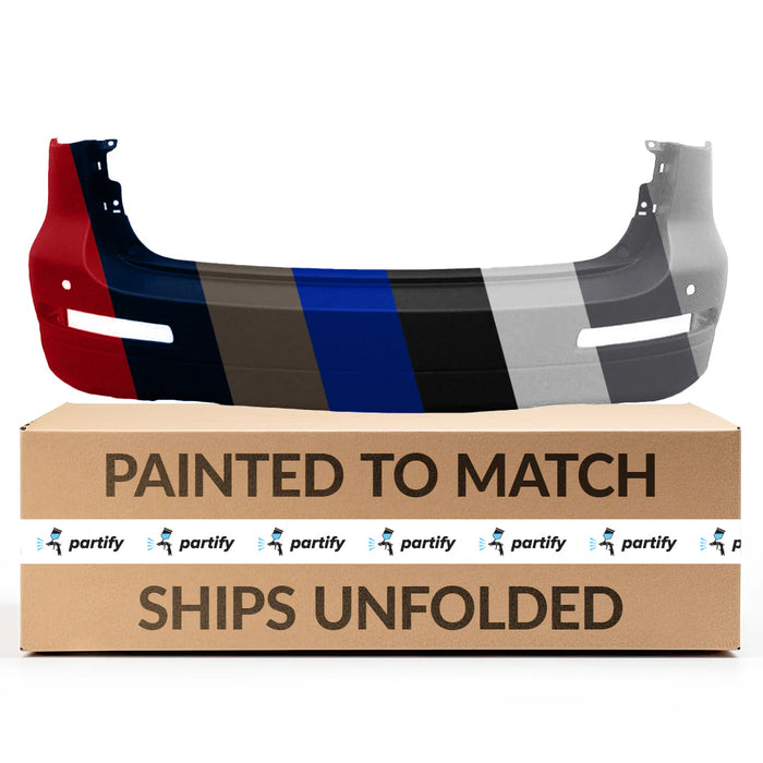 Parachoques trasero con certificación CAPA para Infiniti EX35 con orificios para sensores - IN1100131C